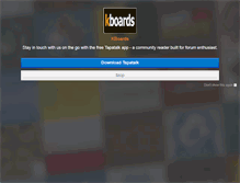 Tablet Screenshot of kboards.com